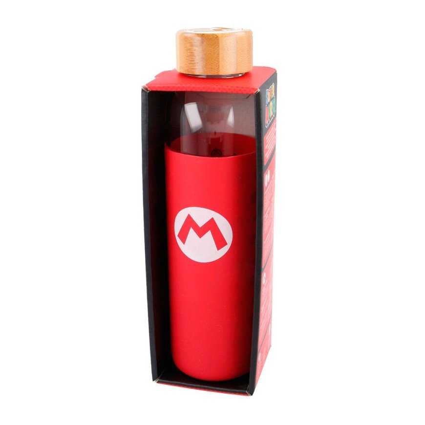 STOR силиконовый чехол для стеклянной бутылки Nintendo Super Mario Bros 585 мл – 2