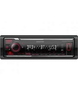 Kenwood Electronics KMM-BT408DAB auton mediavastaanotin musta 88 W Bluetooth