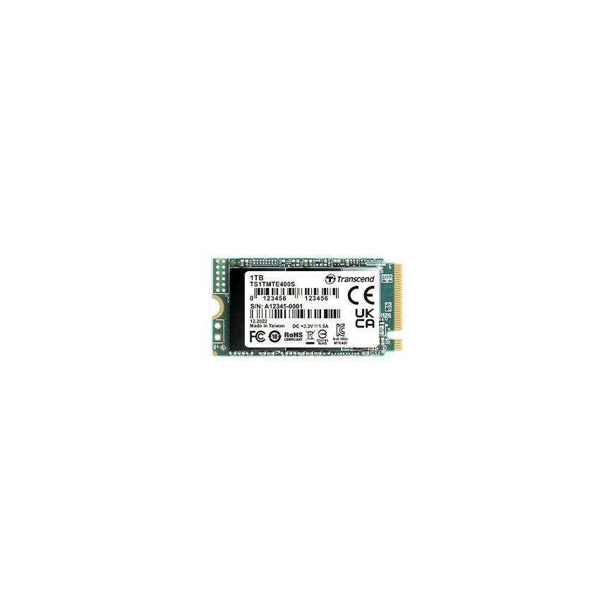 Transcend PCIe SSD 400S 1 TB M.2 PCI Express NVMe 3D NAND
