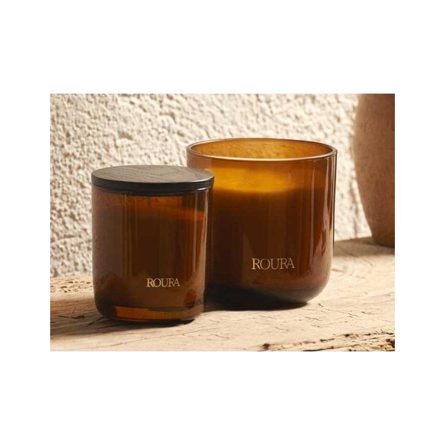 Roura Žvakė ICON Amber, tuoksuva, D 8 cm, K 9 cm, jopa 35 h, kpl