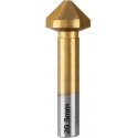 Graphite TiN conical countersink drill bits for angled drilling, 6.3–20.5 mm, set of 6 pieces Graphite TiN conical countersink drill bits for angled drilling, 6.3–20.5 mm, set of 6 pieces