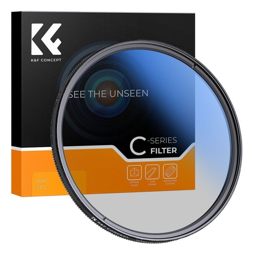 K&F Circular Polarizing Filter K&F Concept Nano-C HMC CPL - 77 mm