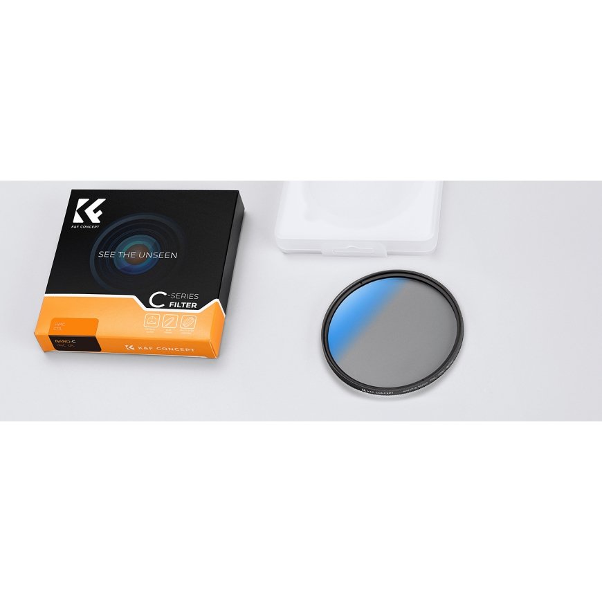 K&F Filtrs polārais apaļais K&F Concept Nano-C HMC CPL - 77 mm – 2