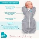 Love To Dream Swaddle UP - size XS - dark olive - STAGE 1 Original Love To Dream Swaddle UP - size XS - dark olive - STAGE 1 Original