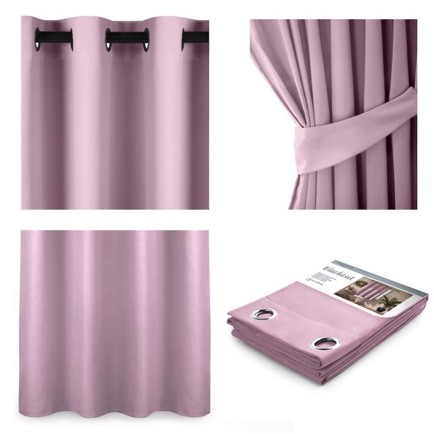 AmeliaHome gaismas necaurlaidīgs aizkars Blackout, 140x175