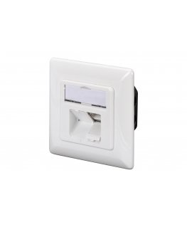 Digitus CAT 6 wall outlet, flush mount