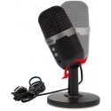 Studio microphone with BLOW LED stand Studio microphone with BLOW LED stand