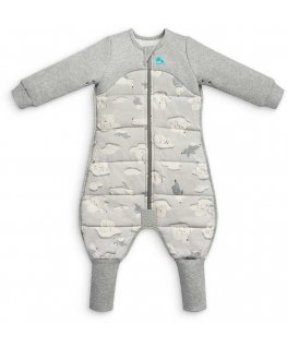 Pižama Love To Dream - 6-12 m - pelēka, lācis - ETAP 3 3,5 TOG