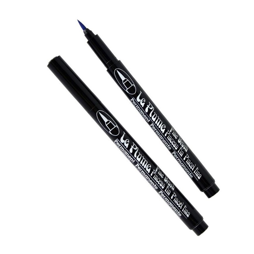 Marvy Uchida Permanent markers with brush tip 'Le Plume Permanent' 3000-36A 36 pcs. – 2