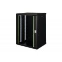 Digitus DN-19 16-U-SW püstik 16U Seinale monteeritav riiul Must Digitus DN-19 16-U-SW püstik 16U Seinale monteeritav riiul Must
