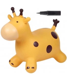 WOOPIE keltainen kirahvi neule + pumppu