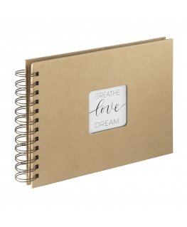 Hama Craft fotoalbum Pruun 40 lehte 10 x 15 Spiraalköide