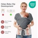 MOMCOZY BABY CARRIER, DARK GRAY MOMCOZY BABY CARRIER, DARK GRAY