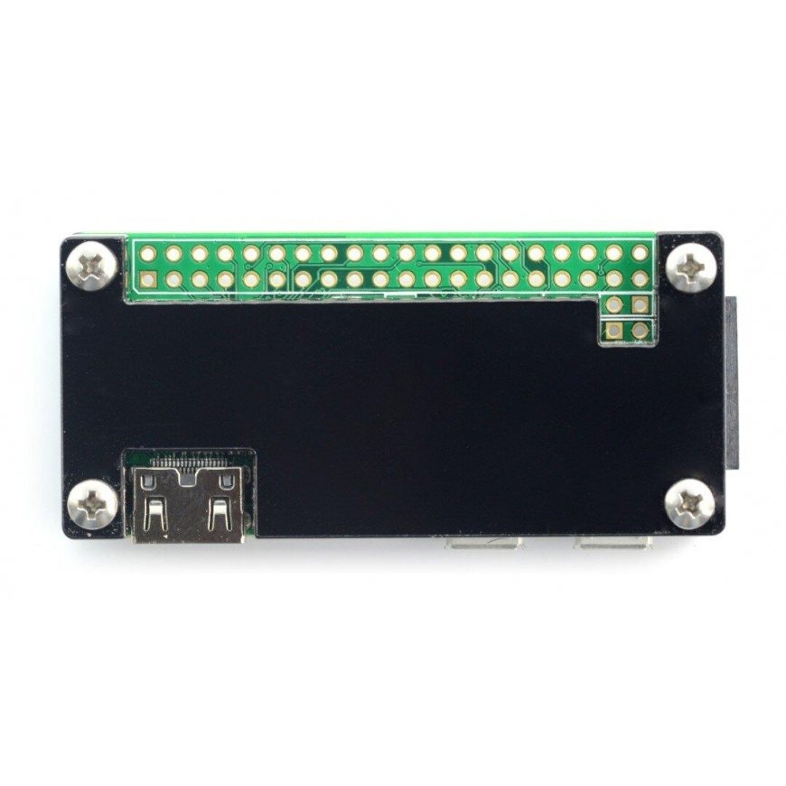 Gravlaser Raspberry Pi Zero korpuss, Fluo Open, melns – 4
