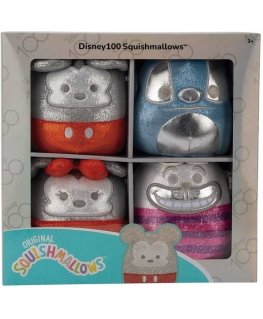 Jazwares Squishmallows Disney pack 4 plush toys 12cm