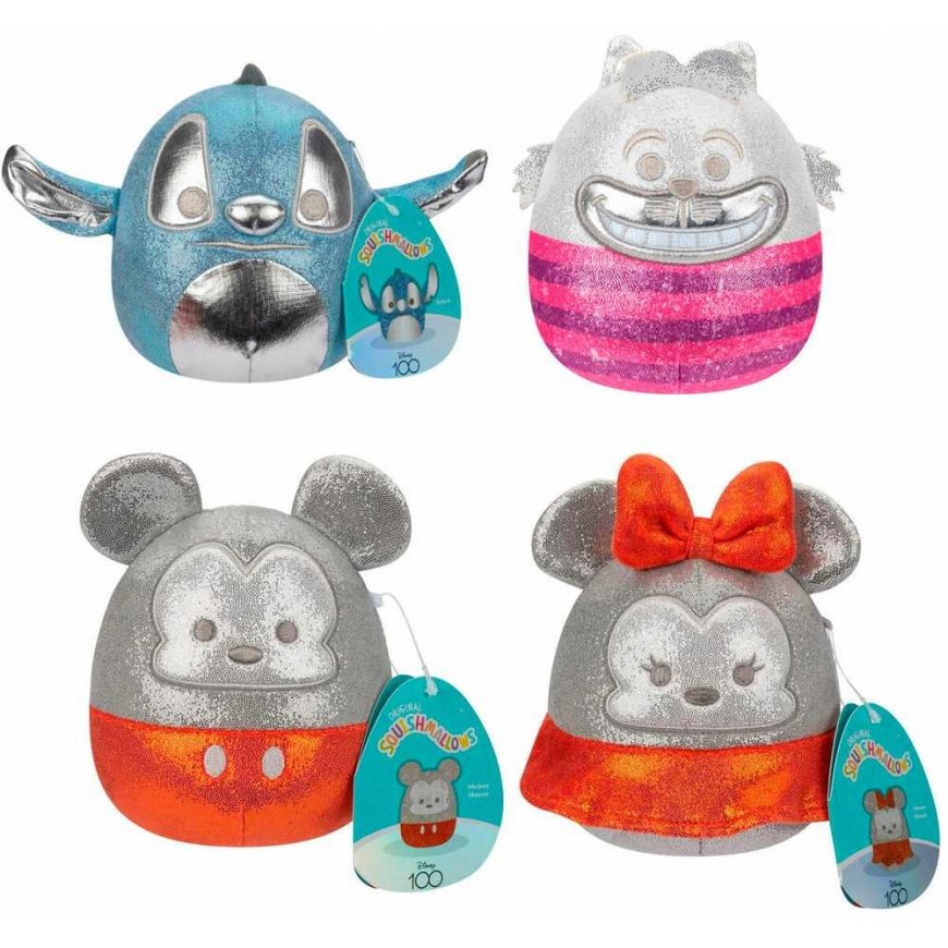 Jazwares Squishmallows Disney pack 4 plush toys 12cm – 2