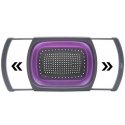 Zyle Silicone Strainer with Retractable Handles, ZY989PST
