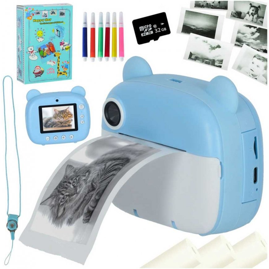 Icon of Instant Camera Teddy Bear for Kids – 4