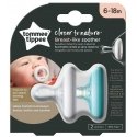 TOMMEE TIPPEE pacifiers, 6-18 months, 2 pcs, 433628 TOMMEE TIPPEE pacifiers, 6-18 months, 2 pcs, 433628