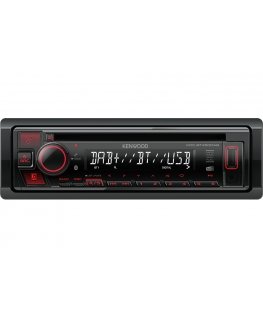 Kenwood KDC-BT450DAB automobilinis medijos imtuvas Juoda 50 W Bluetooth