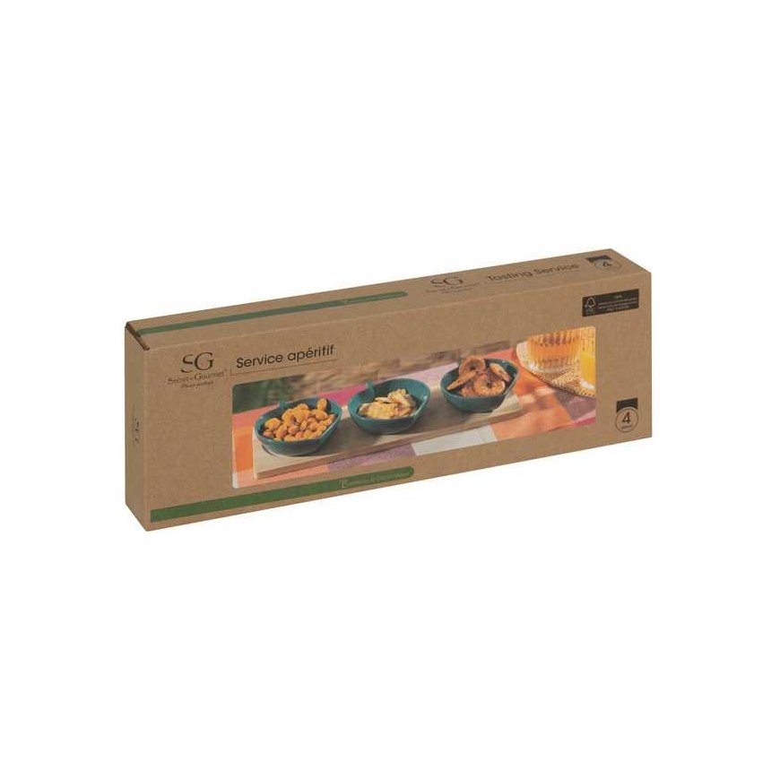Atmosphera PIECES YUCATAN välipalaruokas, 4 kpl – 3