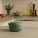 Mondex Cast Iron Kettle 1000ML Green Mondex Cast Iron Kettle 1000ML Green