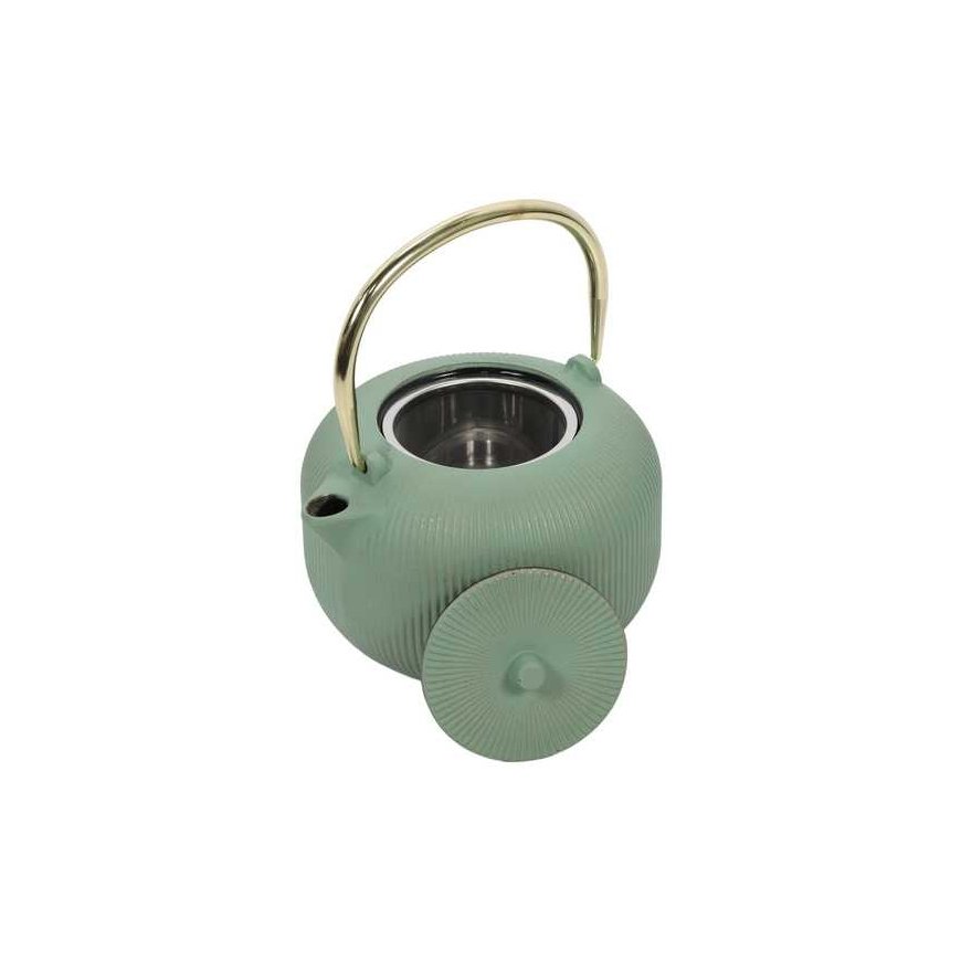Mondex Cast Iron Kettle 1000ML Green – 5