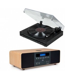 Stereo set / Digital mini music center with turntable THOMSON TT350 & MIC202