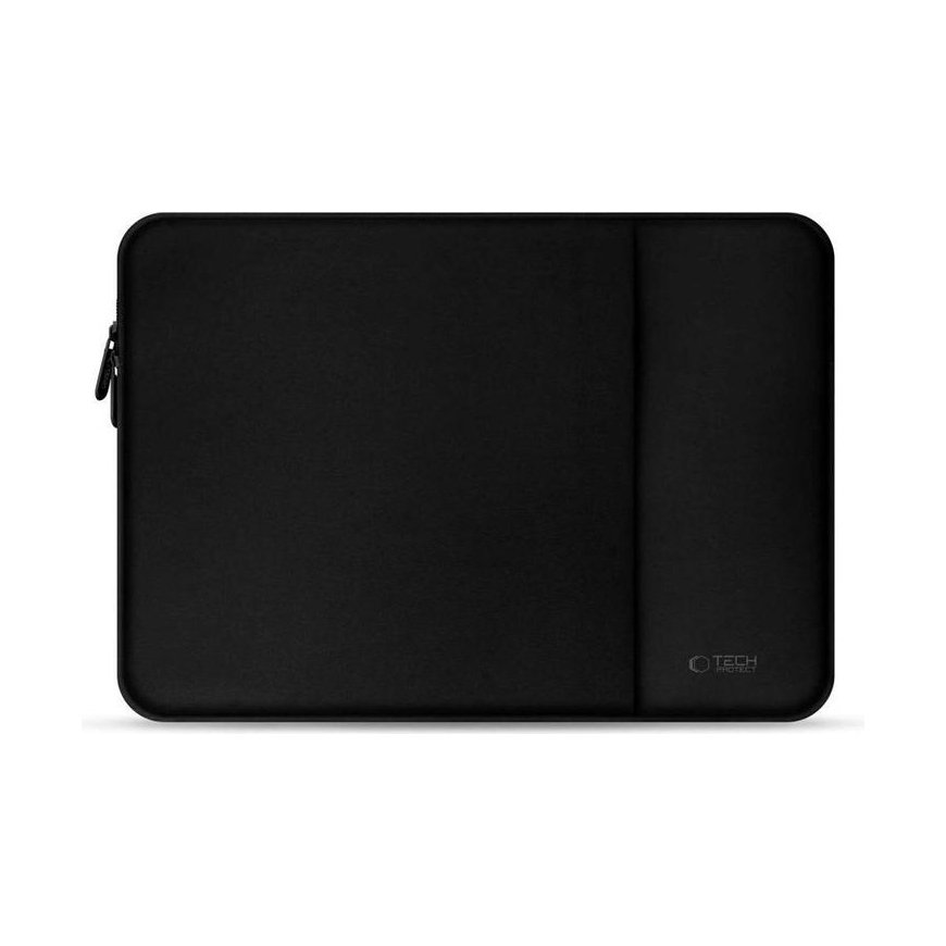 Tech-Protect Kevlar Pro sülearvutikott 15-16" - Must – 2