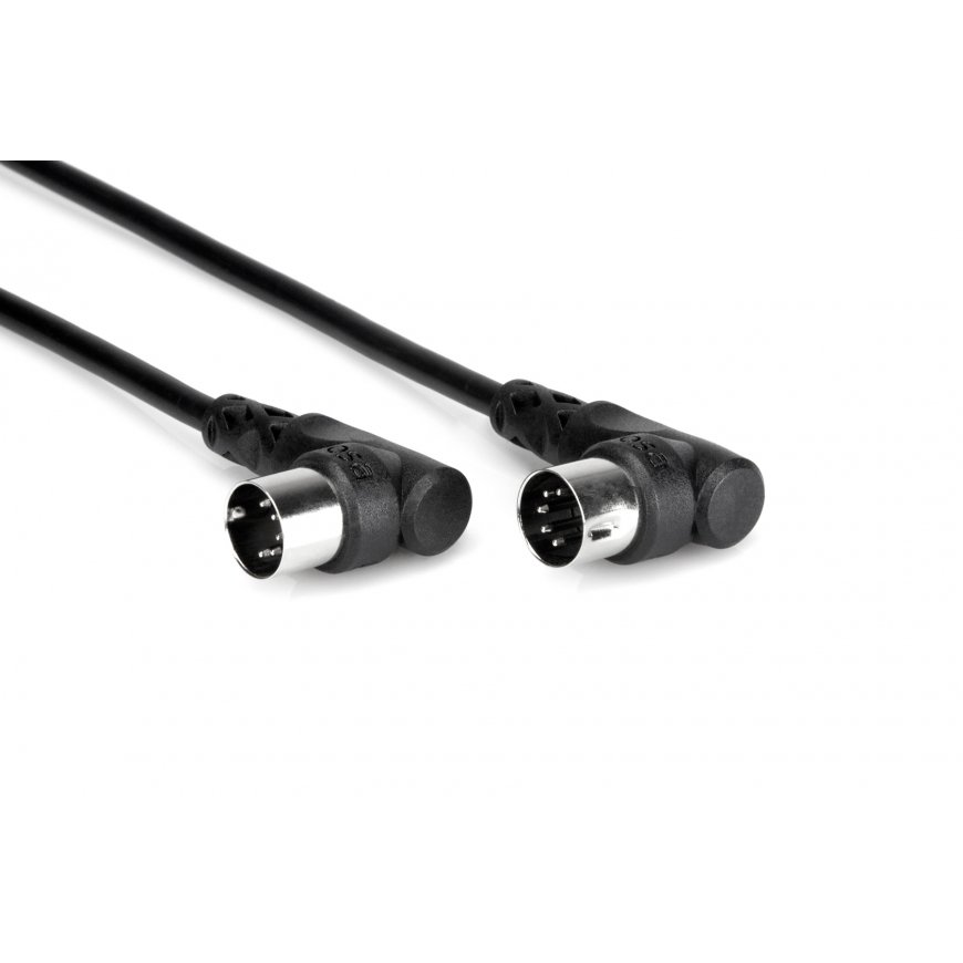 Hosa Technology MID-310RR garso kabelis 3 m DIN (5-pin) Juoda