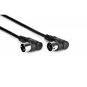 Hosa Technology MID-310RR garso kabelis 3 m DIN (5-pin) Juoda Hosa Technology MID-310RR garso kabelis 3 m DIN (5-pin) Juoda