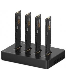 Extra Digital Stotis / Replikator 4x M.2 NVME SSD, jopa 10Gbps/SSD