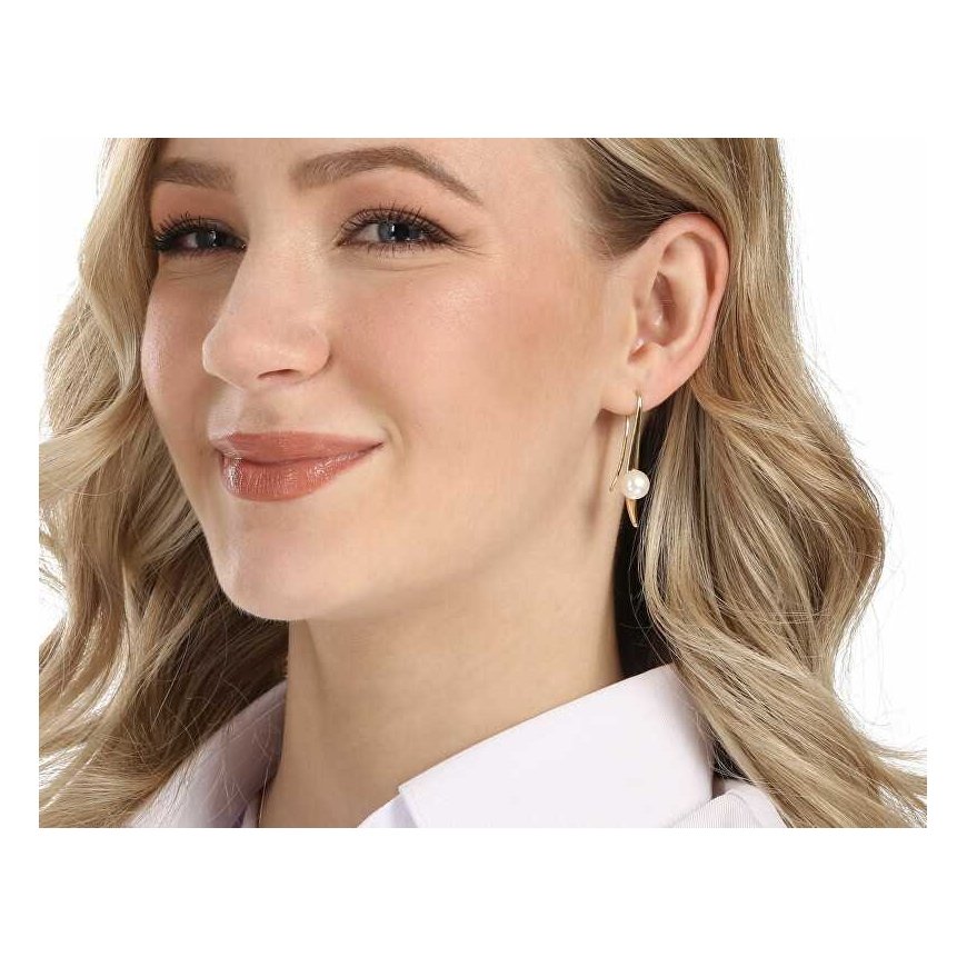 Jwl Luxury Pearls Tyylikkäät kultaiset korvakorut helmillä JL0856 – 3