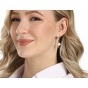 Jwl Luxury Pearls Elegantiški paauksoti auskari ar pērļiem JL0856 Jwl Luxury Pearls Elegantiški paauksoti auskari ar pērļiem JL0856