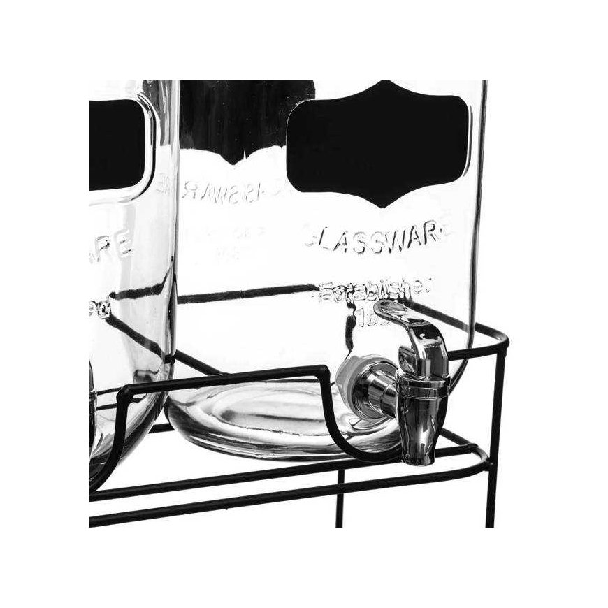 Секрет Де Гурме Двигубас раздатчик напитков на подставке, 4L x 2 – 2