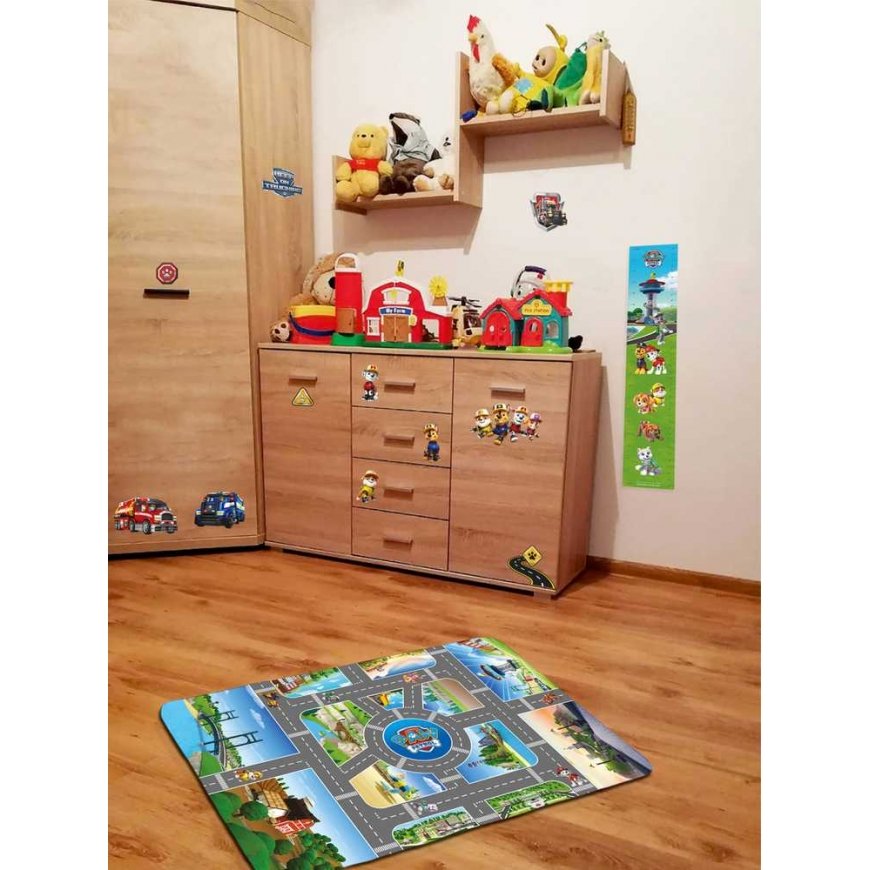 Nickelodeon Vaibad Vaip Ülipehme 100x150 cm - Koerapatrull Linn – 4
