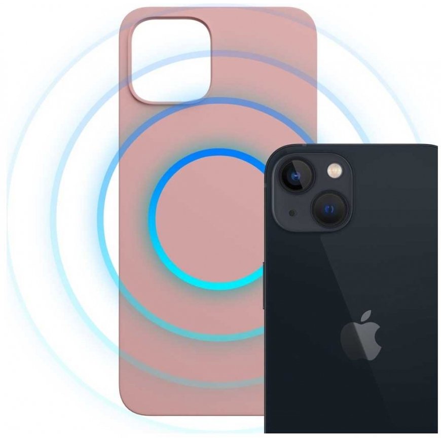 3MK Hardy MagSilicone case for Apple iPhone 15 Plus pink – 3