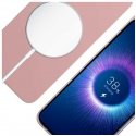 Dėklas 3MK Hardy MagSilicone do Apple iPhone 15 Plus rožinė