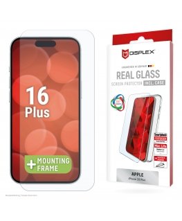 Displex 02002 Mobilā tālruņa ekrāna un aizmugures aizsargs Caurspīdīgs ekrāna aizsargs Apple 1 pcs