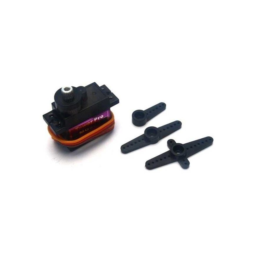 Tower Pro MG-90S servos – 13g – 1.8kg/cm – metāla zobrats – mikros – 2