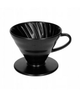 Keramikas kafijas filtrs Hario V60-02 Matēts Melns