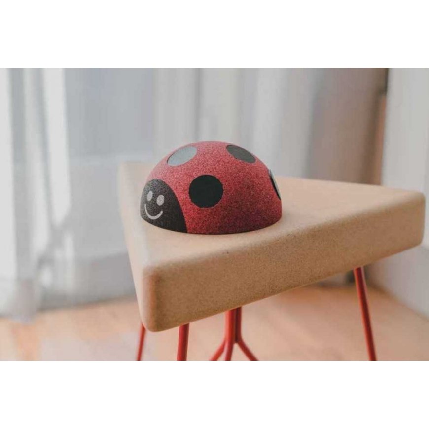 Elou Ecological Cork Blocks - Ladybug Puzzle
