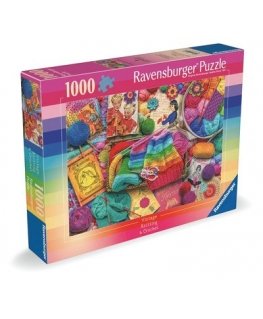 Dėlionė Ravensburger Vintage mezgšana un adīšana