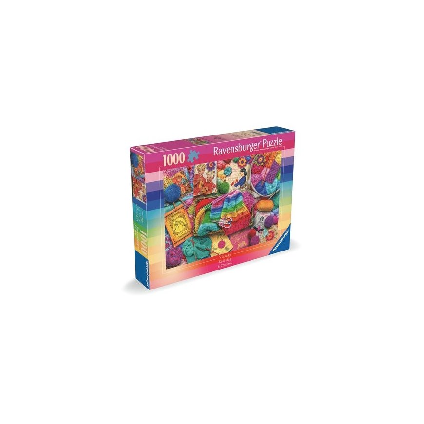 Ravensburger Vintage Puzzle Knitting and Crocheting