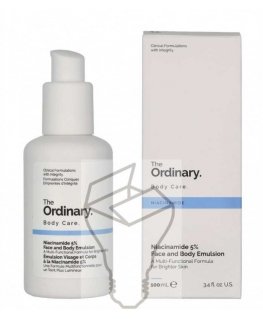 The Ordinary Niacinamide 5% Kasvo- ja vartaloemulsio, 100 ml