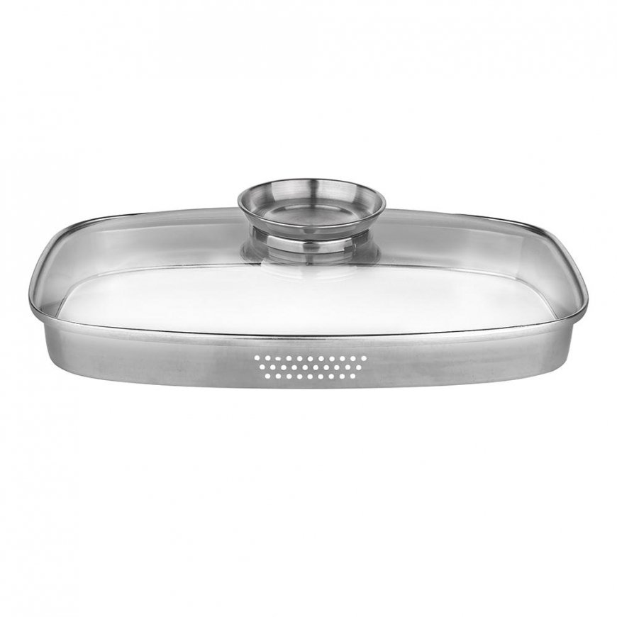 VALDINOX ROCK BAKING PAN 32x21CM 5.7L WITH LID AND OIL DISPENSER – 5