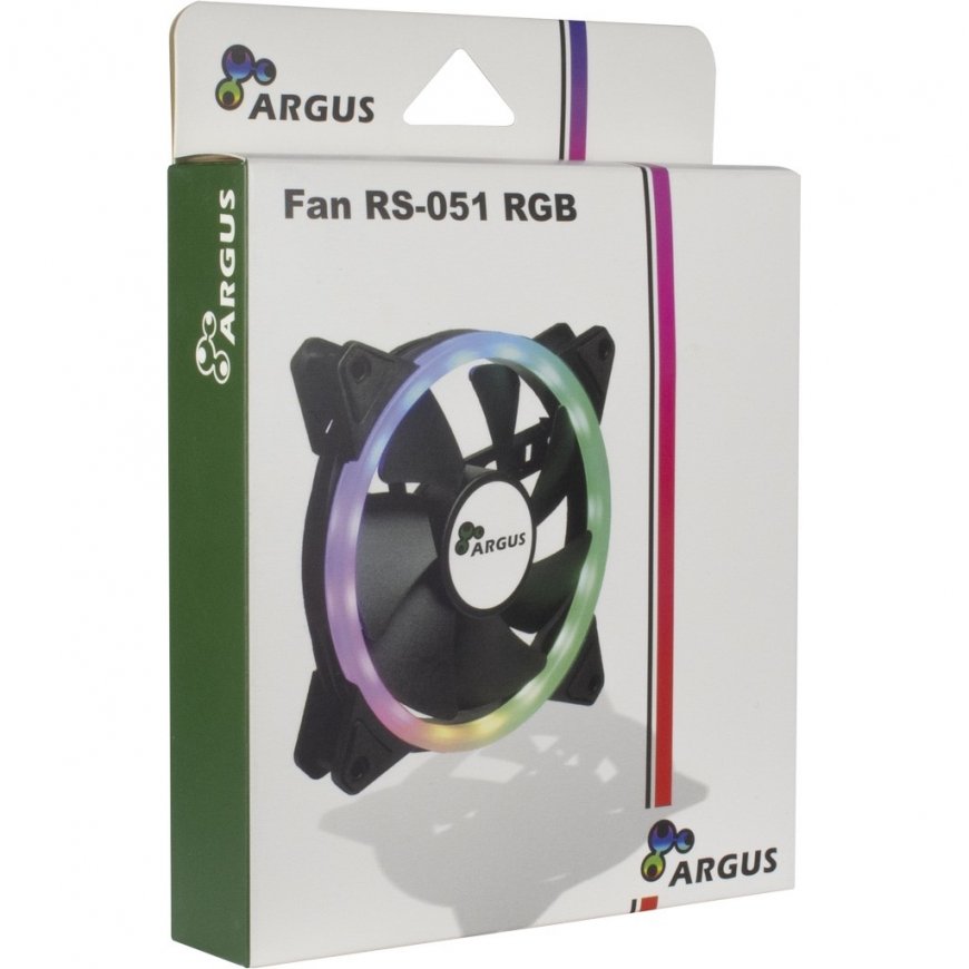 Inter-Tech Argus RS-051 RGB Arvuti korpus Ventilaator 12 cm Must – 4