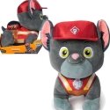 Rubble & Crew Paw Patrol Mascot Charger Plush Rubble ir jo ekipažas 30 cm Rubble & Crew Paw Patrol Mascot Charger Plush Rubble ir jo ekipažas 30 cm