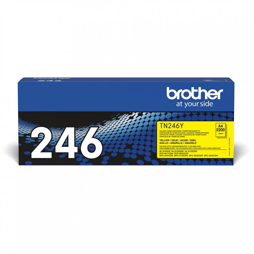 Brother TN-246Y tonera kārtridžs 1 pcs Oriģināls Dzeltens