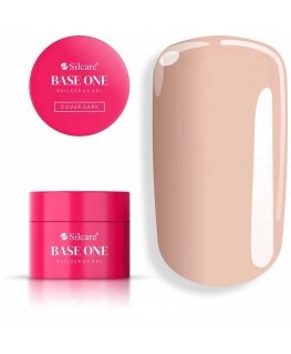 SILCARE_Base One Бульдер гелевый лак для ногтей Cover Dark 50г